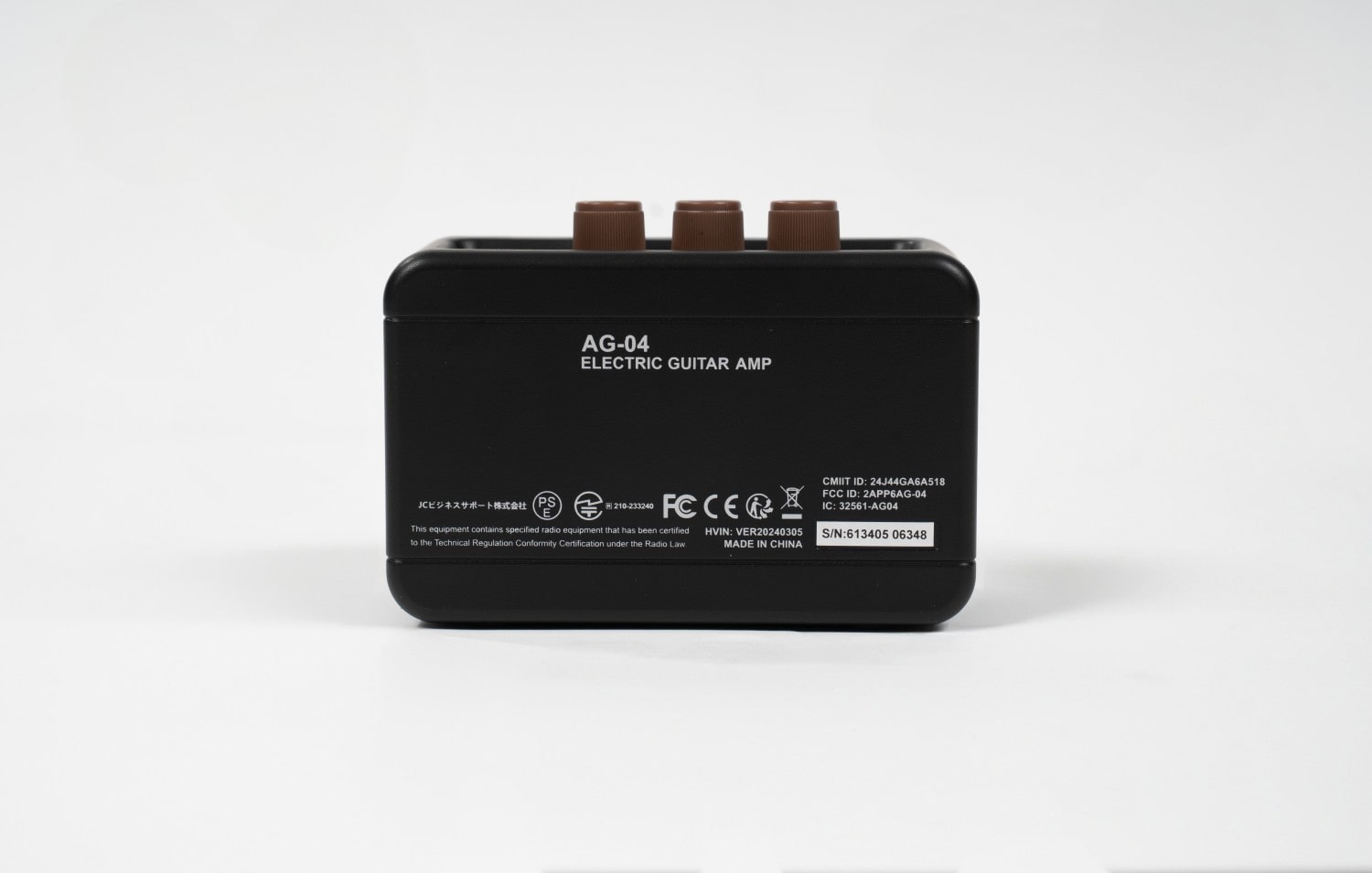 AG-04 - Guitar Amp - 5 watts - ultra Portable - Bluetooth