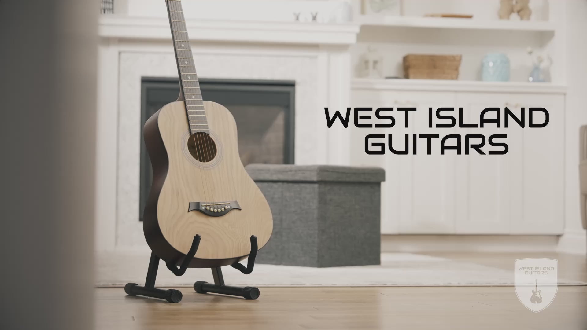 Load video: HTA36-MN - Acoustic Guitar (3/4 size)